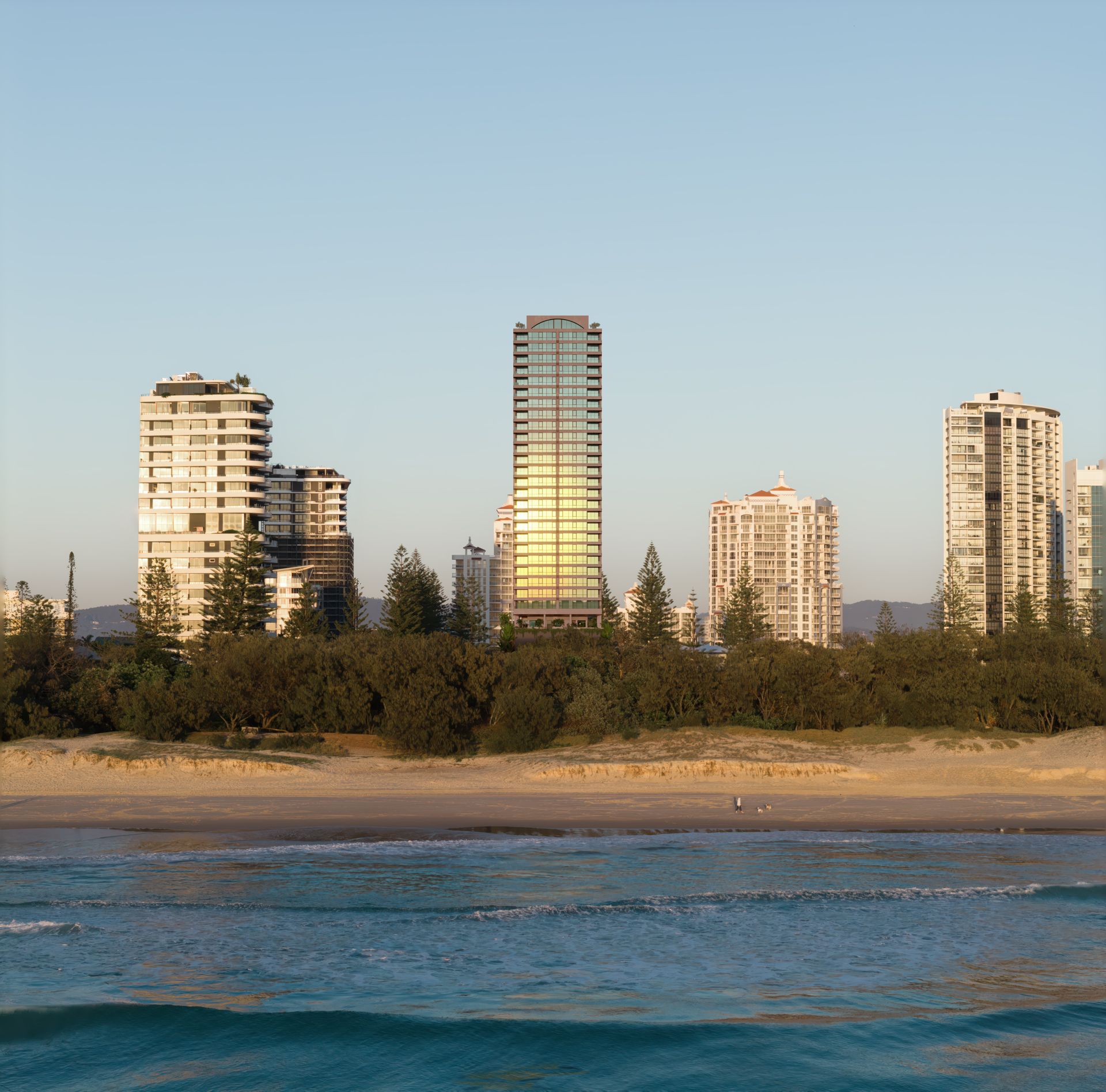 Broadbeach coastline