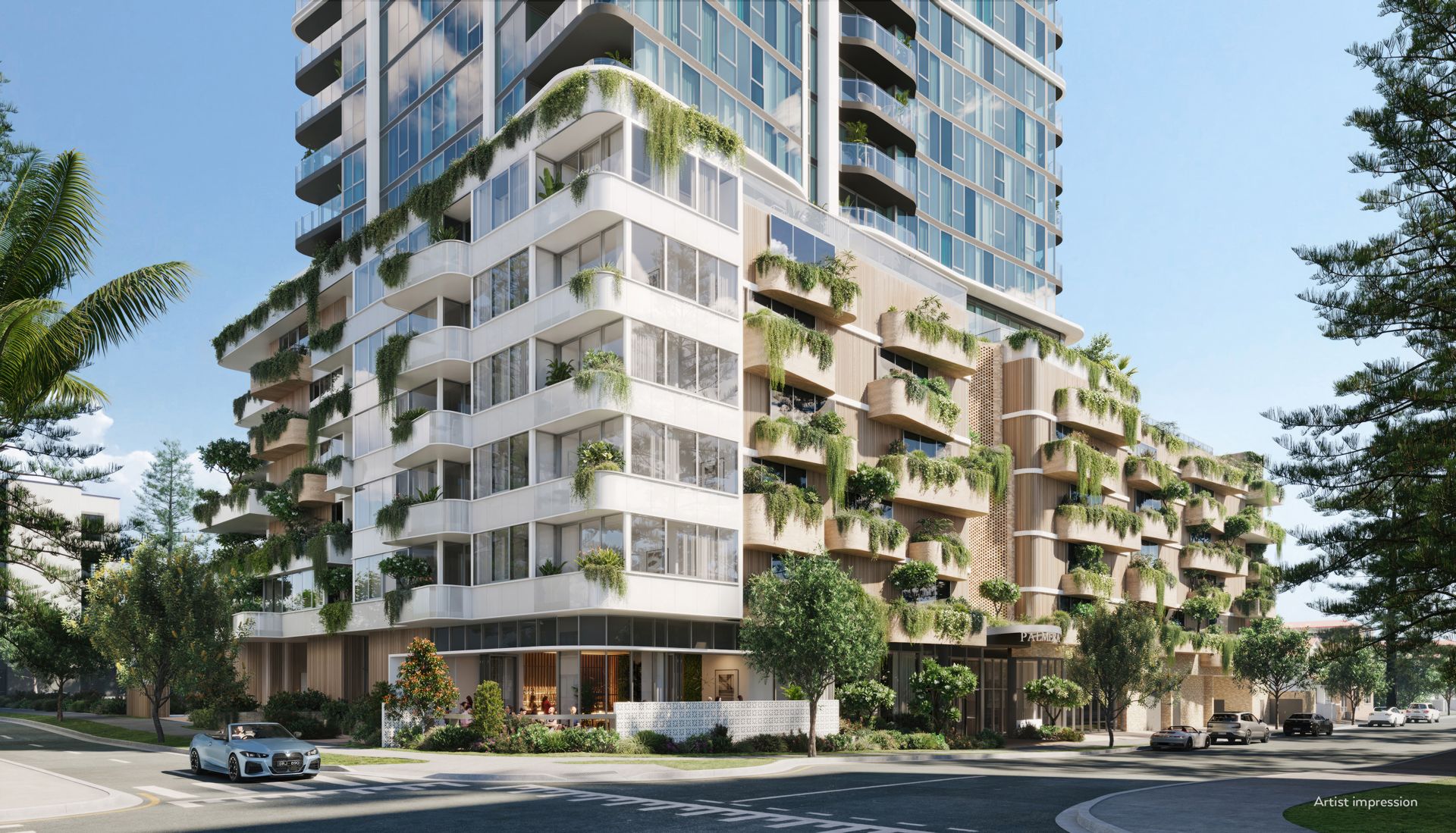 Palmera podium